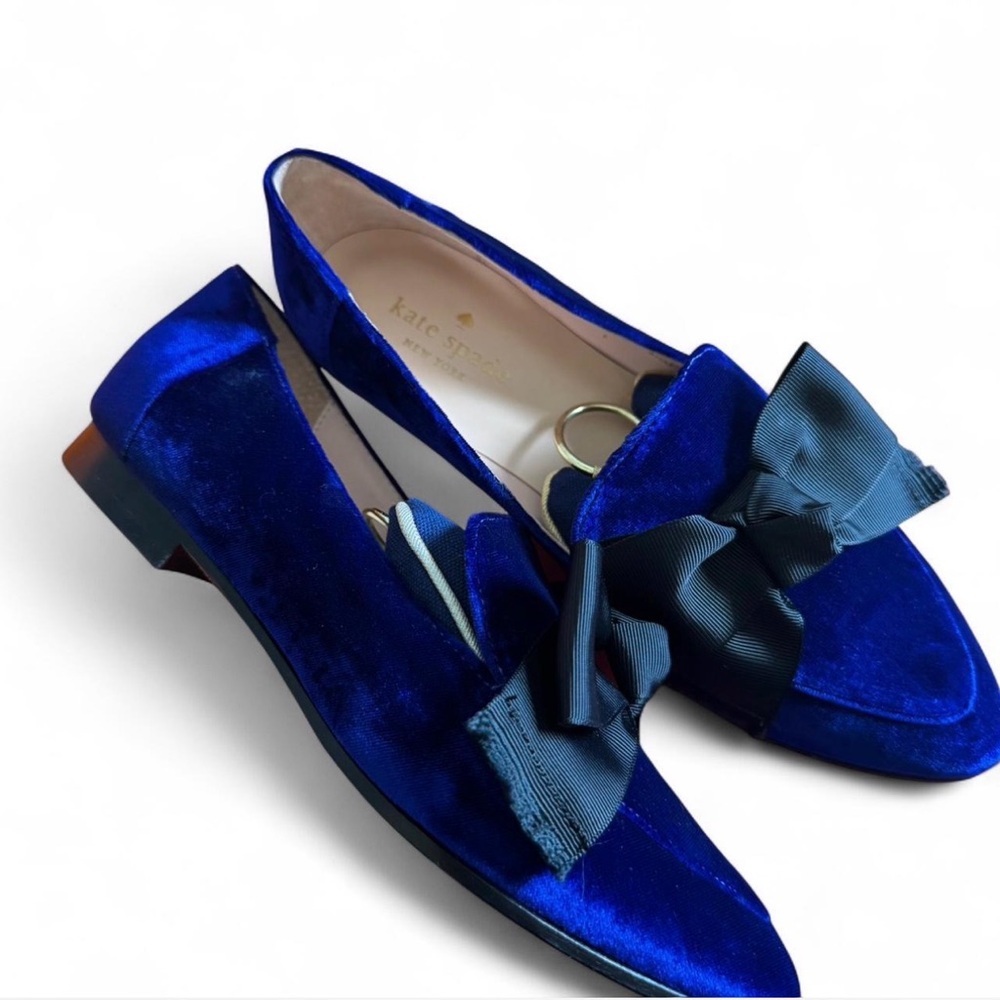 Kate Spade Claudia Ink Blue Velvet